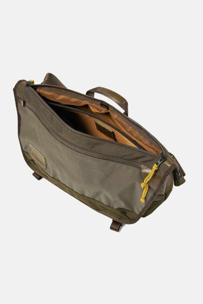Universal Works x Master-Piece Courier Bag (Olive Recycled Tech Canvas)