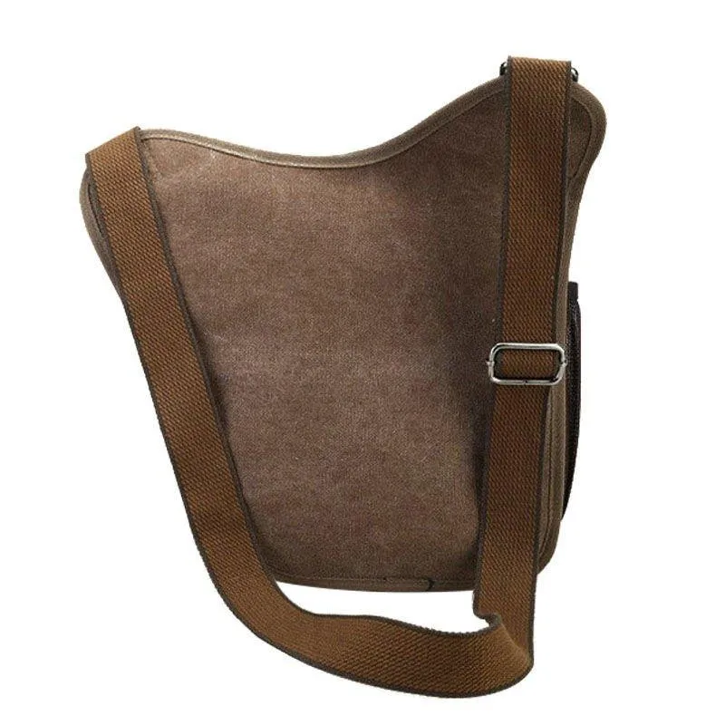 Vintage Canvas Shoulder Molle Messenger Bag