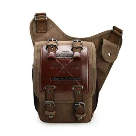 Vintage Canvas Shoulder Molle Messenger Bag
