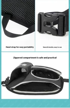 Waterproof Running Waist Pack with Water Bottle Holder  Adjustable Hydration Belt for Running, Cycling & Travel  Reflective Fanny Pack for Phone, Keys & Essentials  Fits 16.7-51.2 Waist