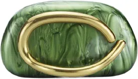 Women Acrylic Clutch Box Metal Handle Evening Bag Trendy Ladies Shoulder Crossbody Purse for Wedding Party Causal