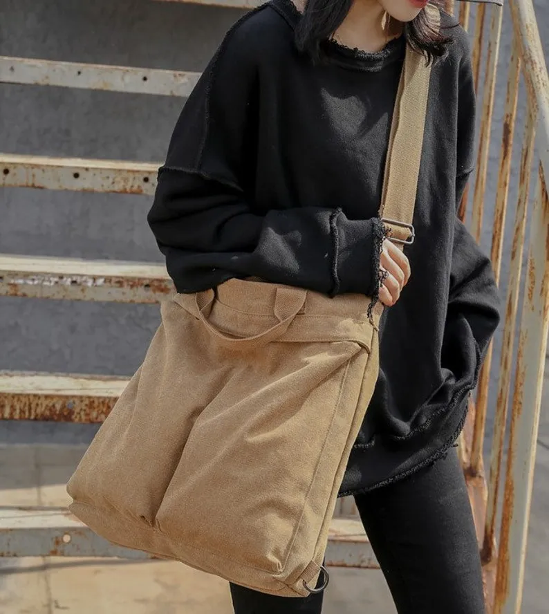 Women Large Capacity Casual Backpacks Travel Tote Bag