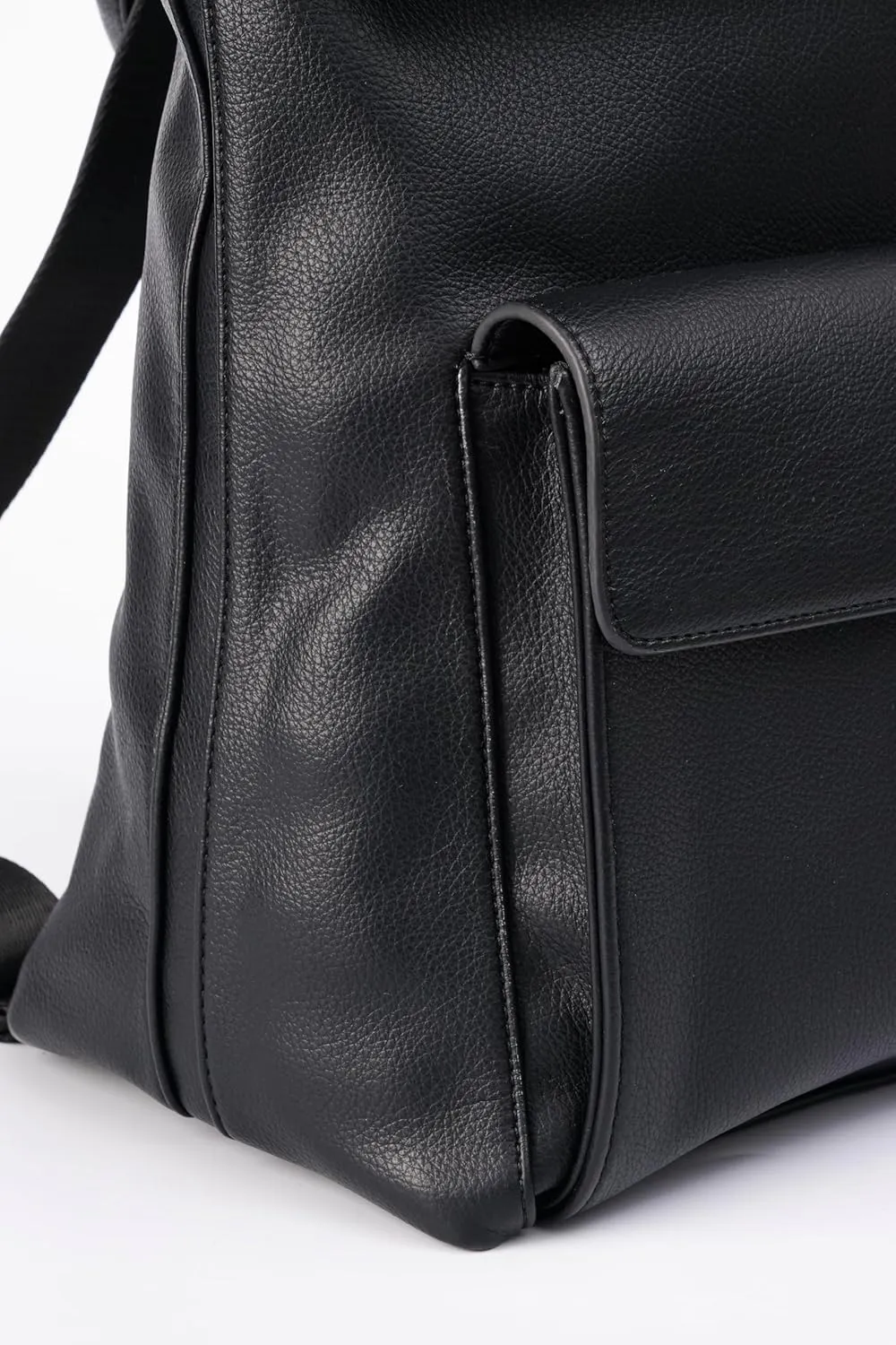 Women Office Laptop Backpack Vegan Leather Work Bag 13 Inch Business Travel Bag Large Capacity Waterproof Daypack
