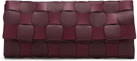 Woven Evening Clutch Purses for Women, PU Crossbody Shoulder Purse Handbag for Evening, Formal Events, Wedding, Party