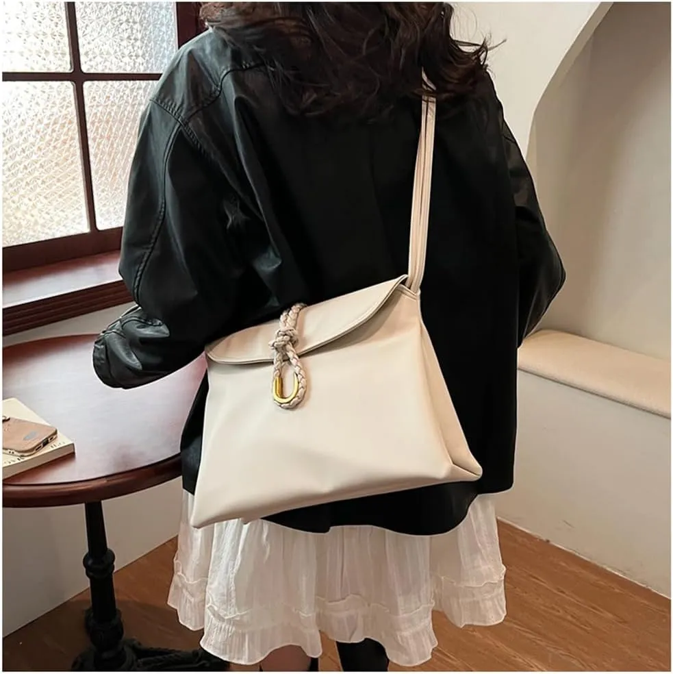 YP Crossbody Bags for Women Vegan Leather Medium Crossbody Purse Trendy Shoulder Handbags