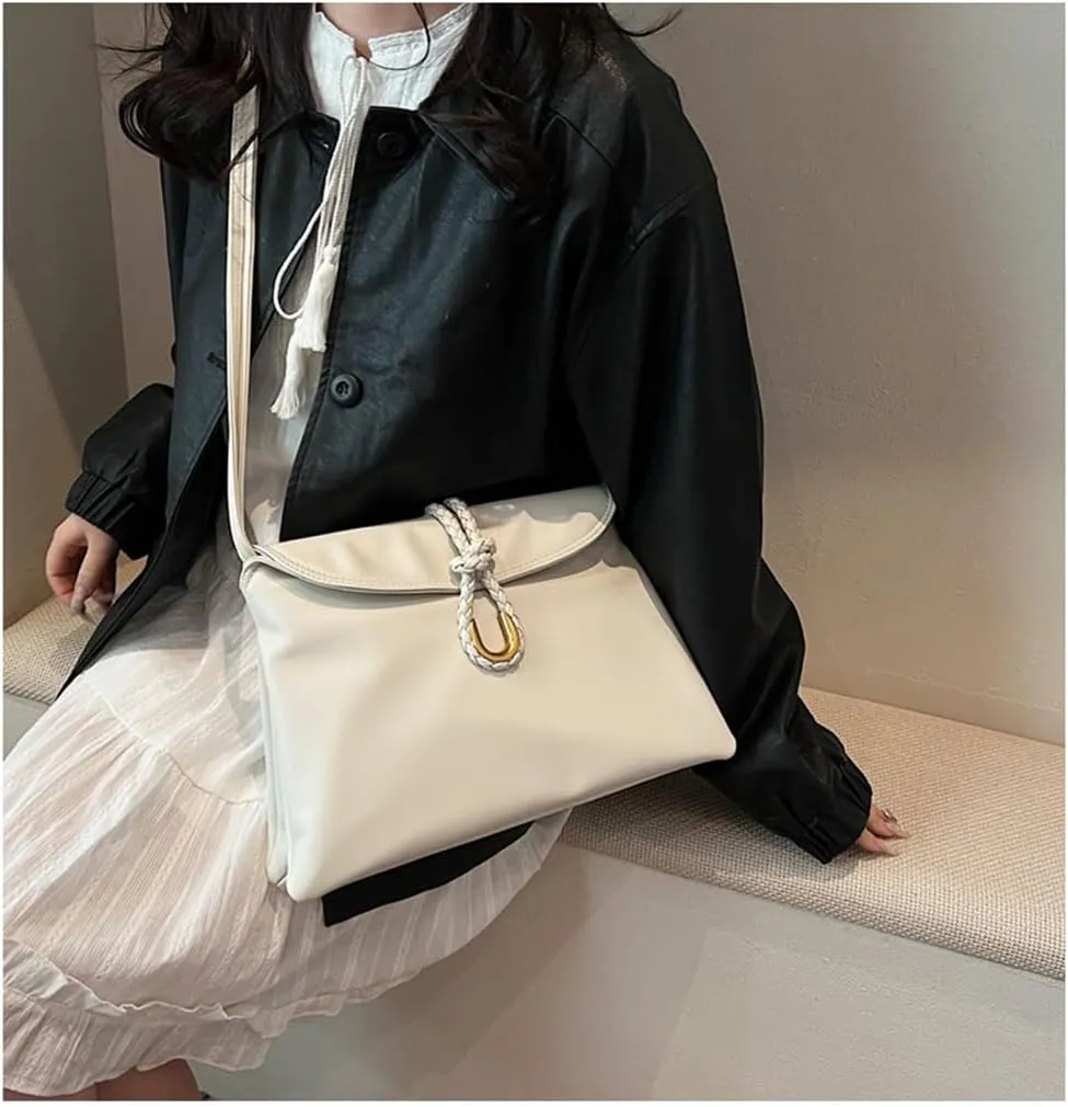 YP Crossbody Bags for Women Vegan Leather Medium Crossbody Purse Trendy Shoulder Handbags