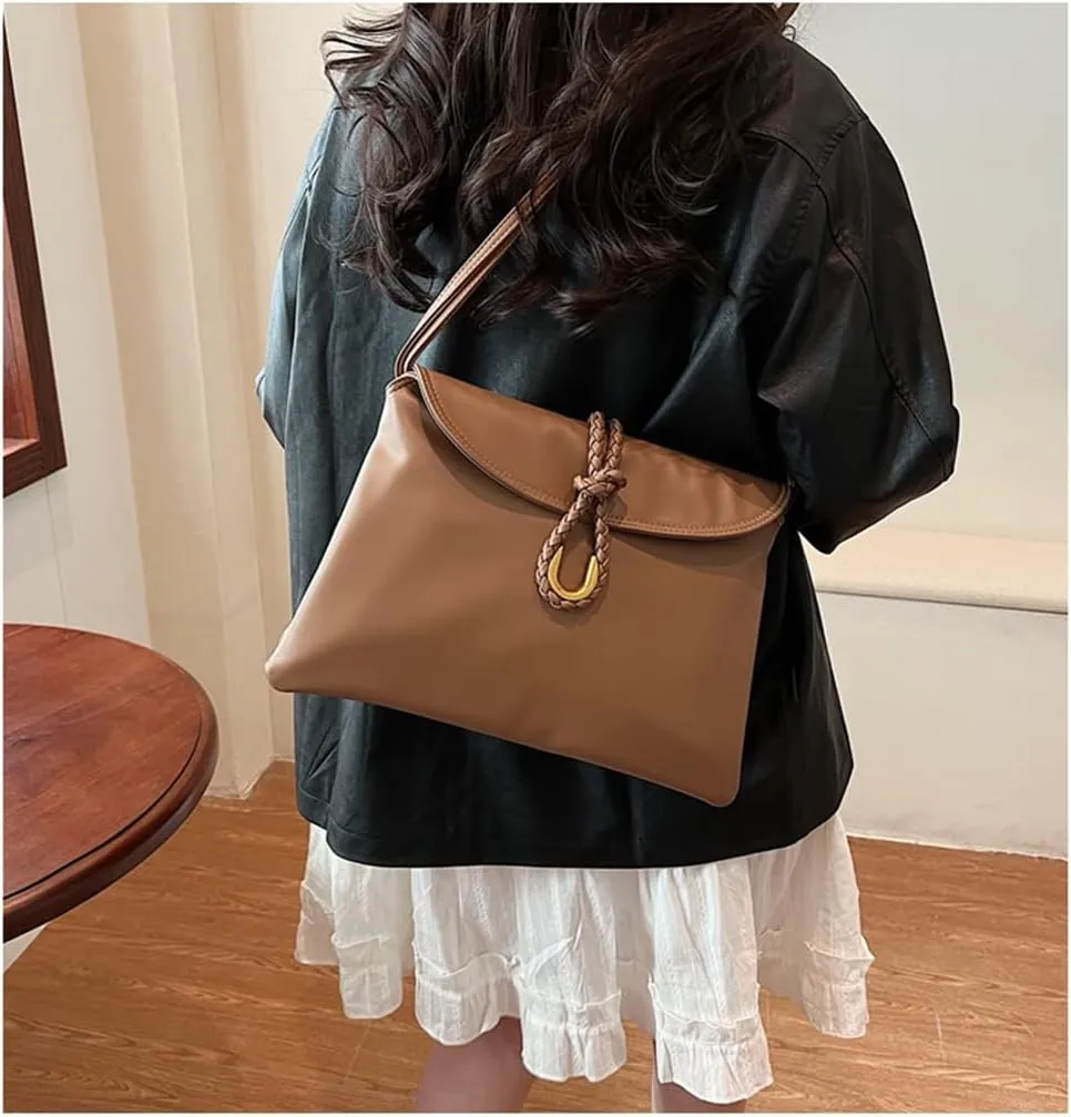YP Crossbody Bags for Women Vegan Leather Medium Crossbody Purse Trendy Shoulder Handbags