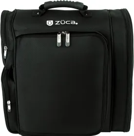 Zuca Artist Backpack - Black, Durable & Spill-Resistant Professional MakeUp Artist Bag, Dual Vinyl-Lined Pouches for Secure, Organized MakeUp Supply Storage